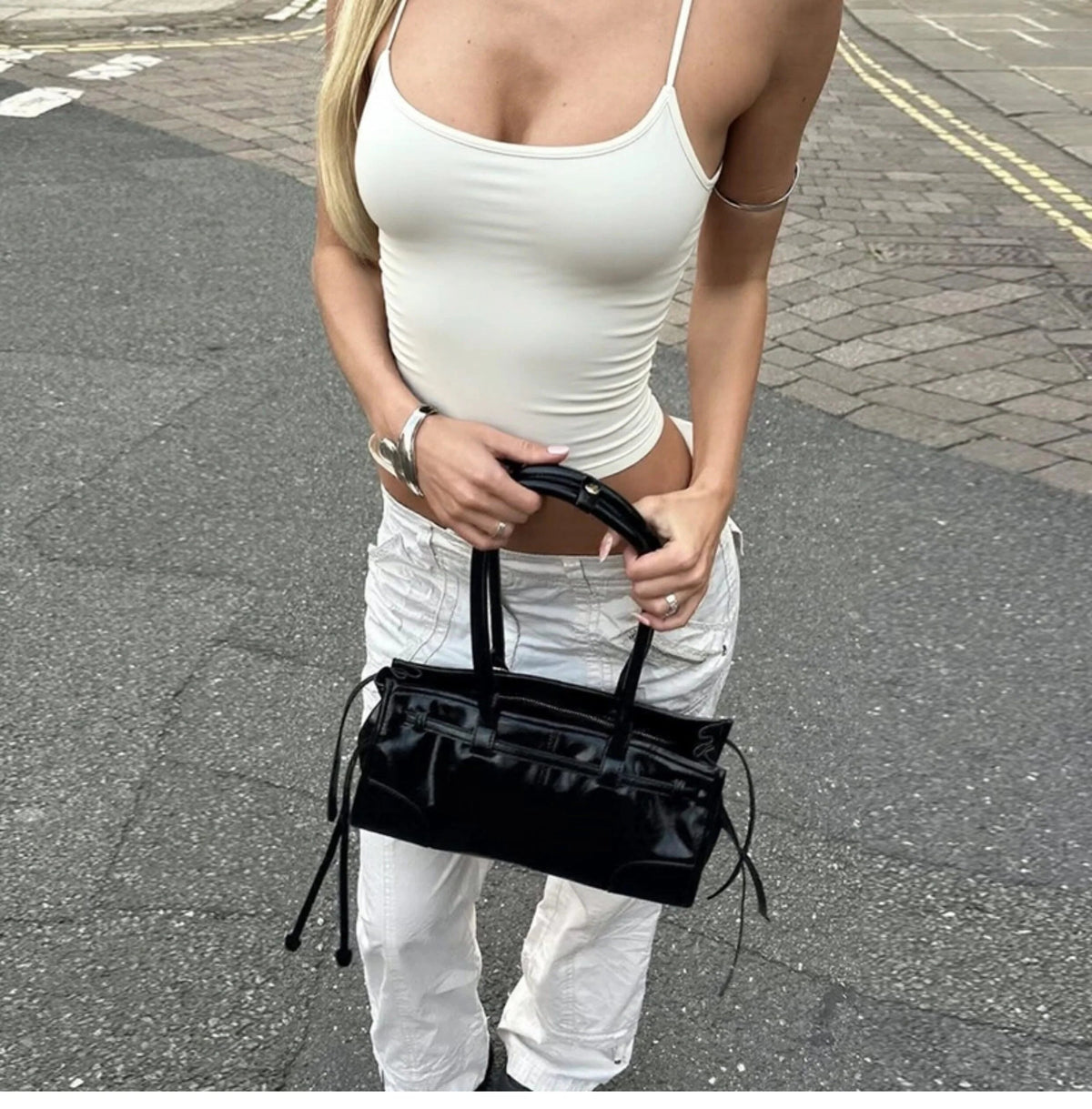 Backless U-Neck Camisole Top