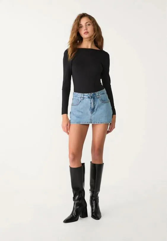 Amelia Denim Skort