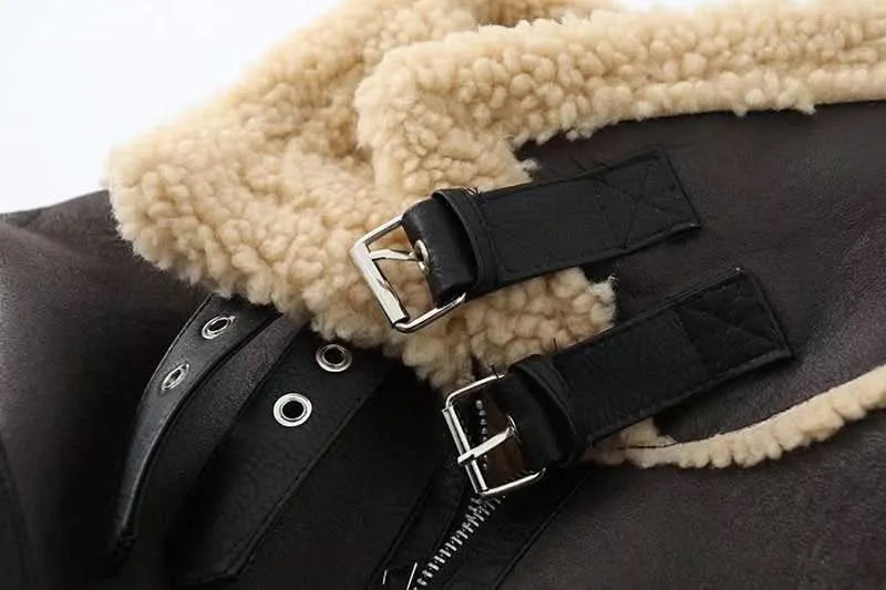 Marta Leather Coat