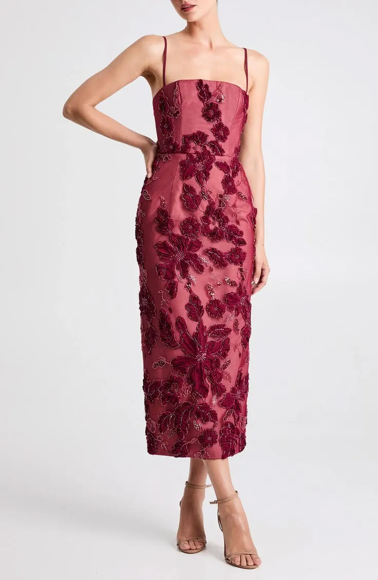 Johanna Floral Midi Dress