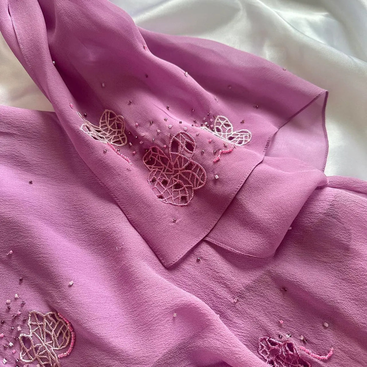 Pink Purple Fashion Elegant Exquisite Beaded Strapless Long Chiffon Ball Gown Evening Gown Party Dress