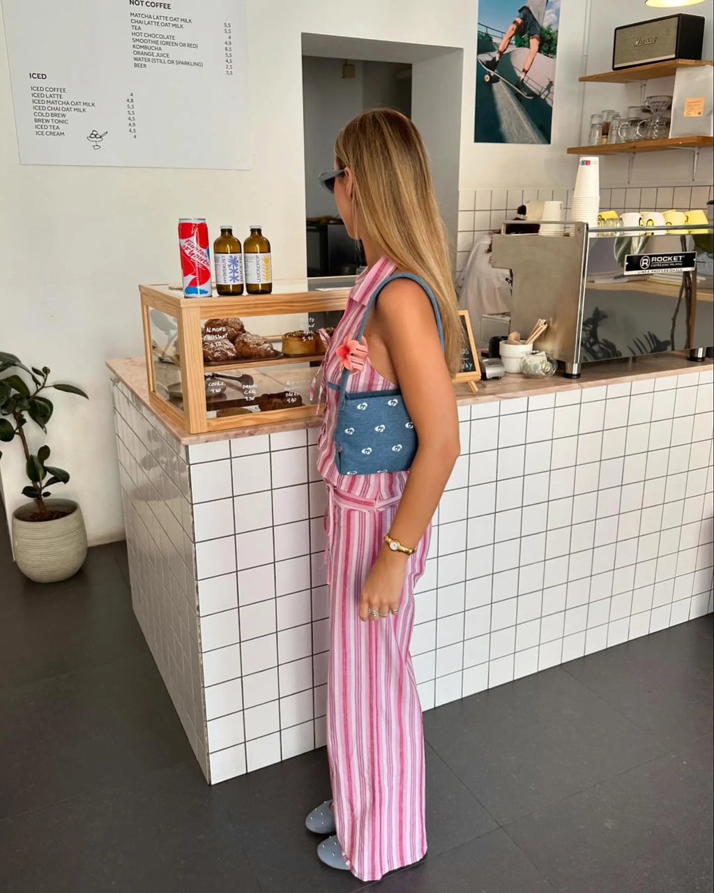 Olivia Striped Set
