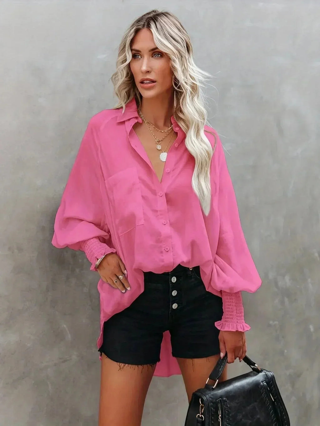Beaudine - Airy oversized blouse