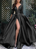 Sequins Lace Formal Dress Maxi Dresses