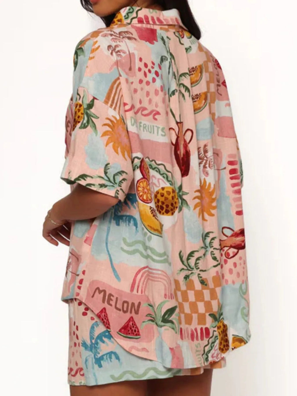 Two-Piece Outfit Set Printed Comfort Summer Casual Outdoor