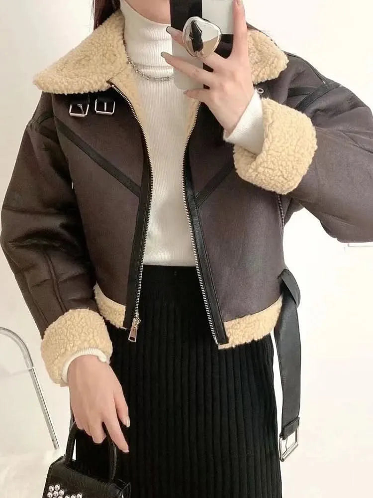 Marta Leather Coat