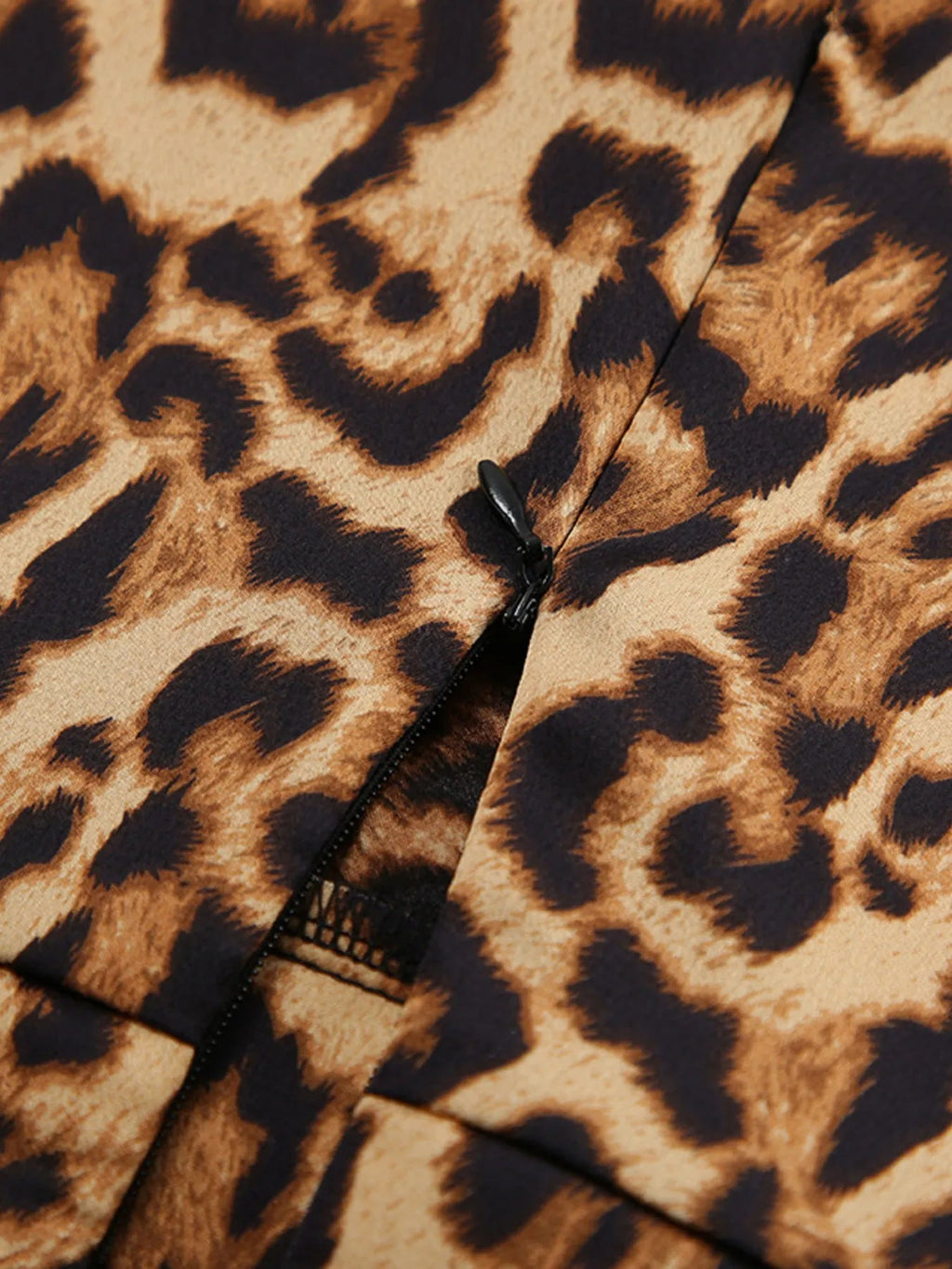 Leopard Print Mini Skirt for Women