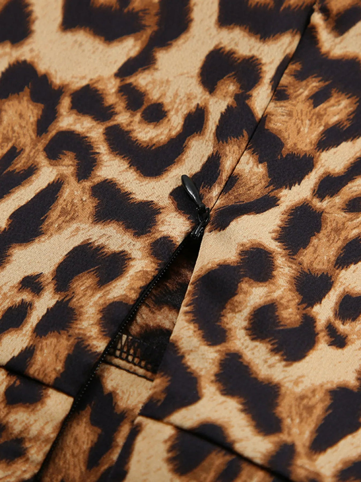 Leopard Print Mini Skirt for Women