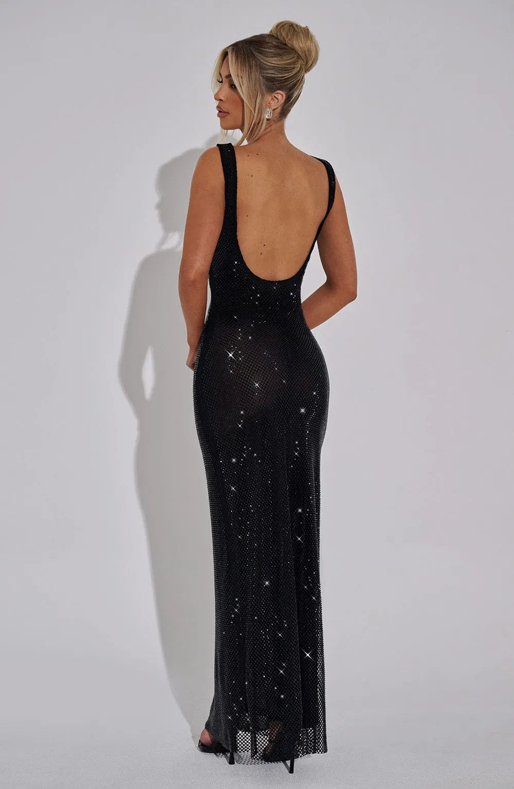 Mariana Sheer Maxi Dress