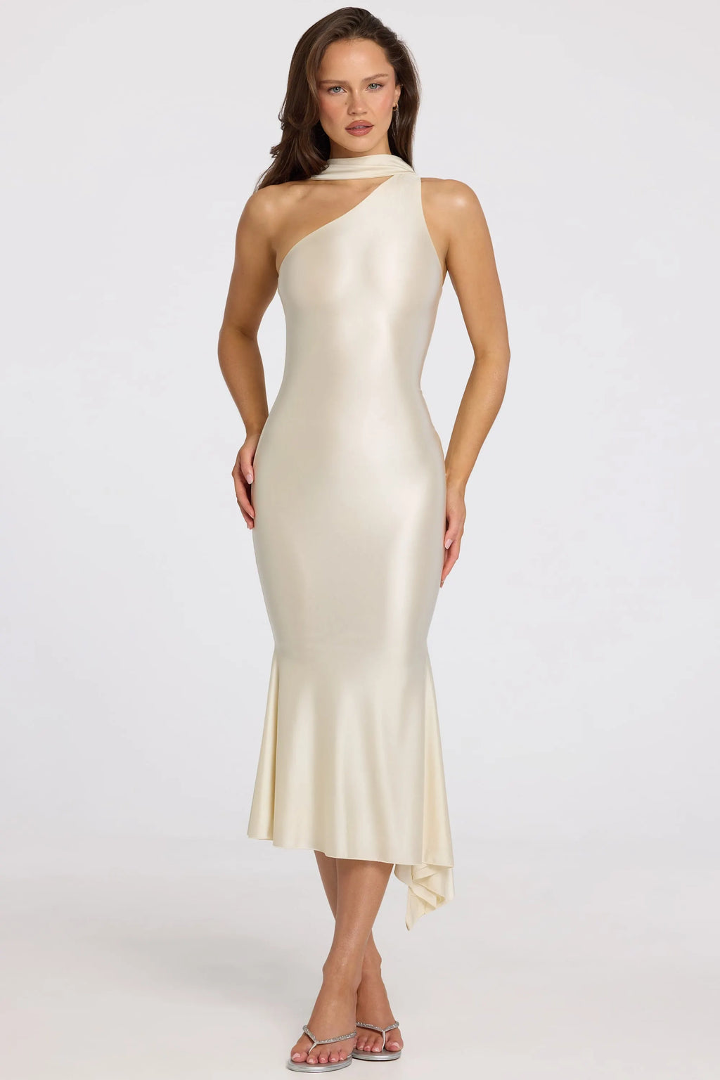 Daniela Pleated Midi Dress
