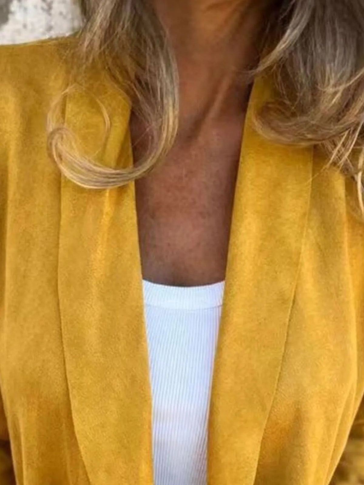 Plus Size Open Front Casual Cardigan