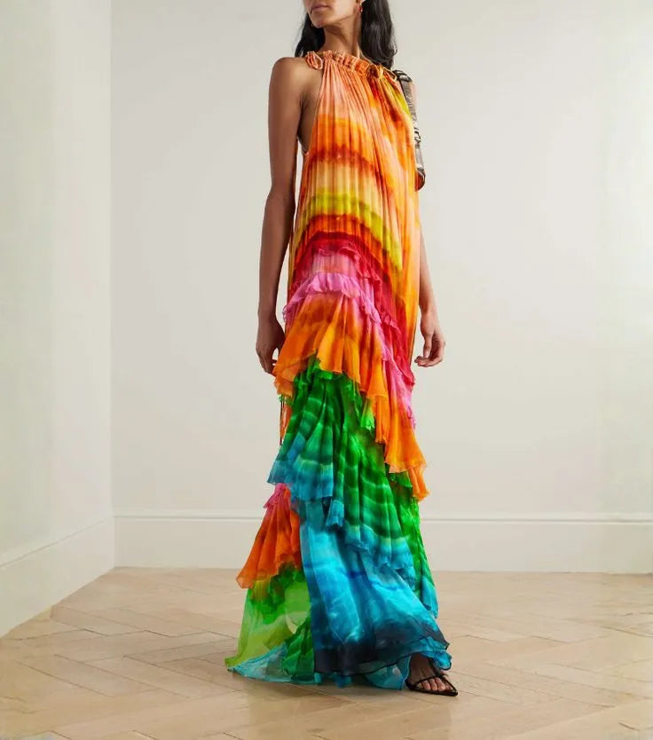 Ingrid Halter Maxi Dress