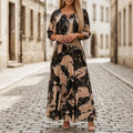 Isolde V Neck Maxi Dress