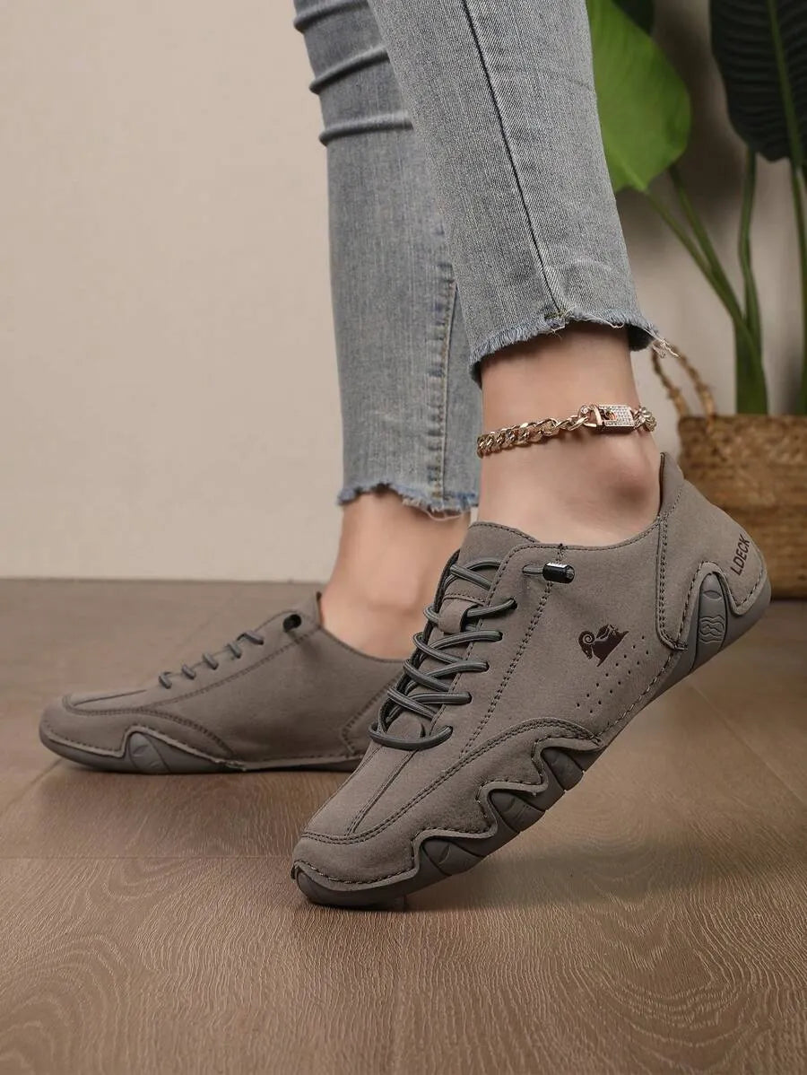 Handmade Women’s Casual Sneakers - Fall-Winter Octopus Design Fitness & Cross-Training Shoes with Anti-Slip Outsole