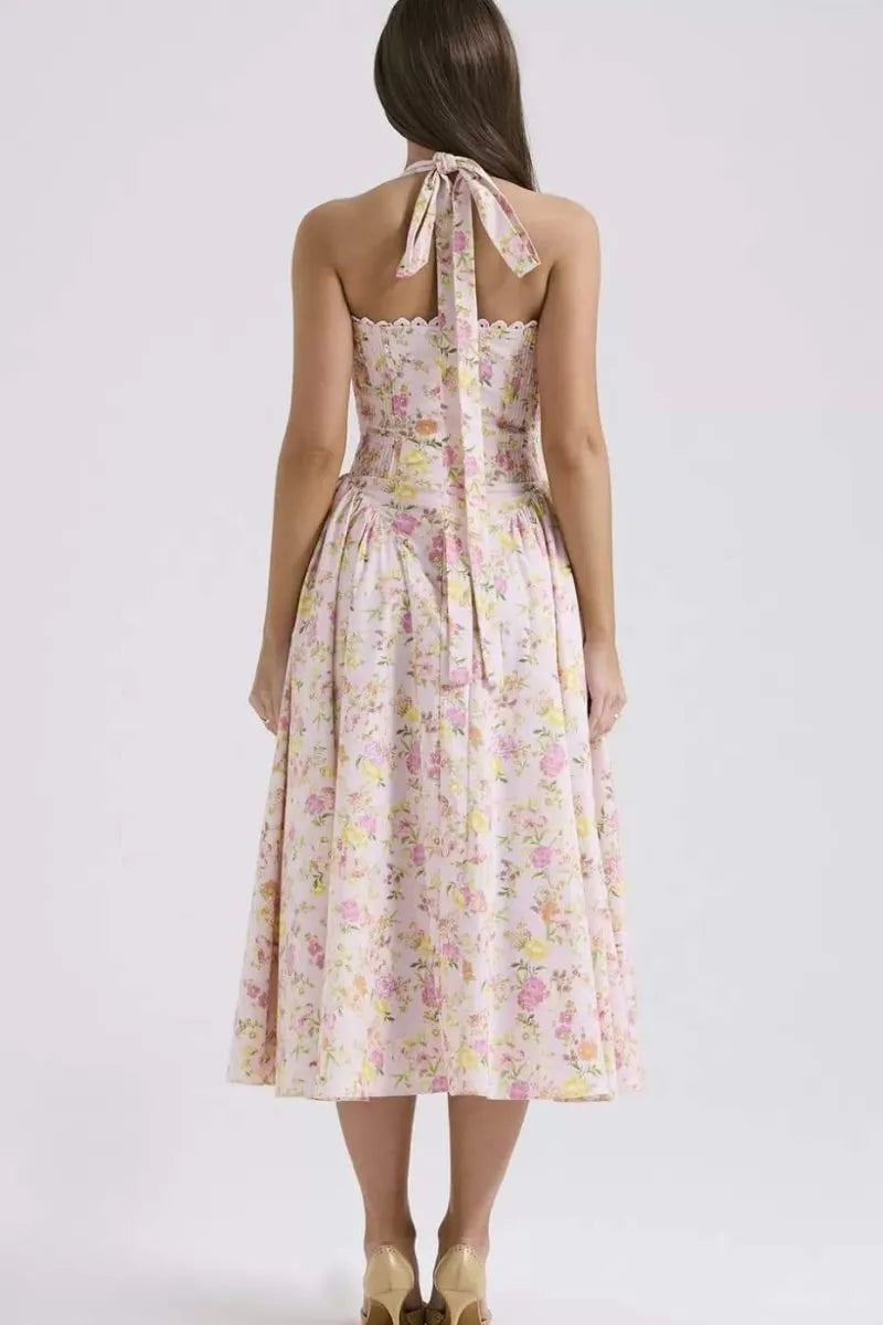 Quinn Halter Midi Dress