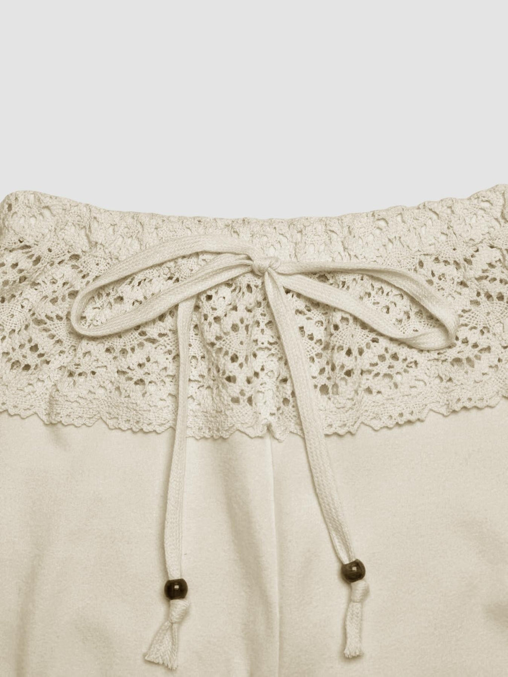 Lace-trimmed Casual Sexy Yoga Flared Pants