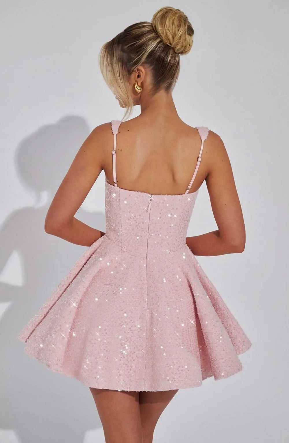 Sandy Bow Mini Dress