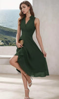 Priya Chiffon Midi Dress