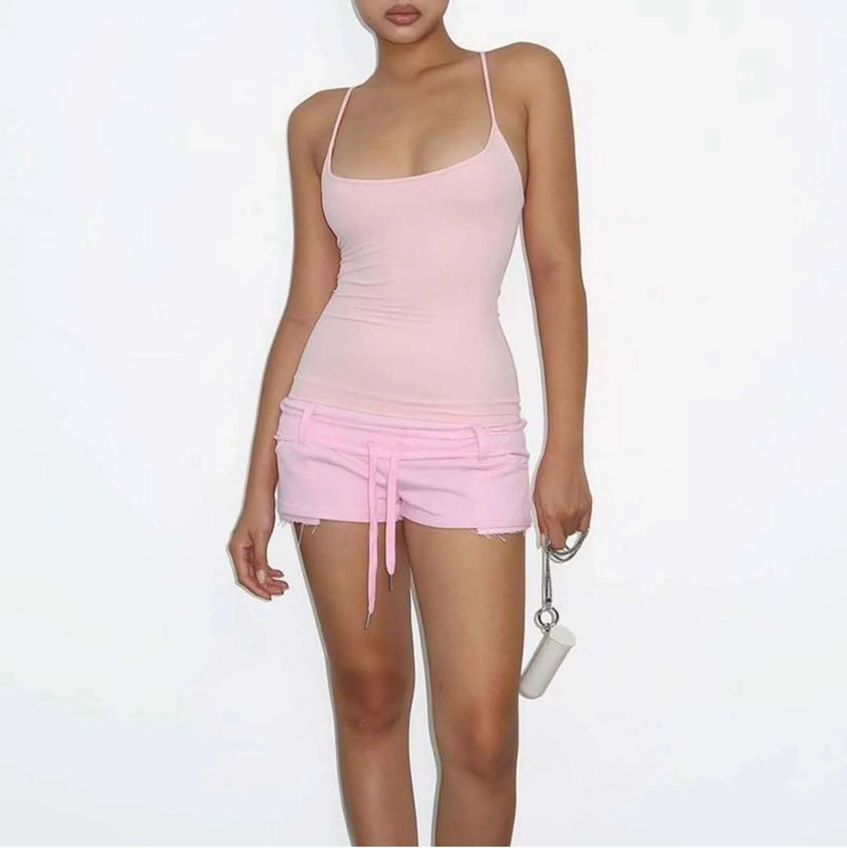 Backless U-Neck Camisole Top