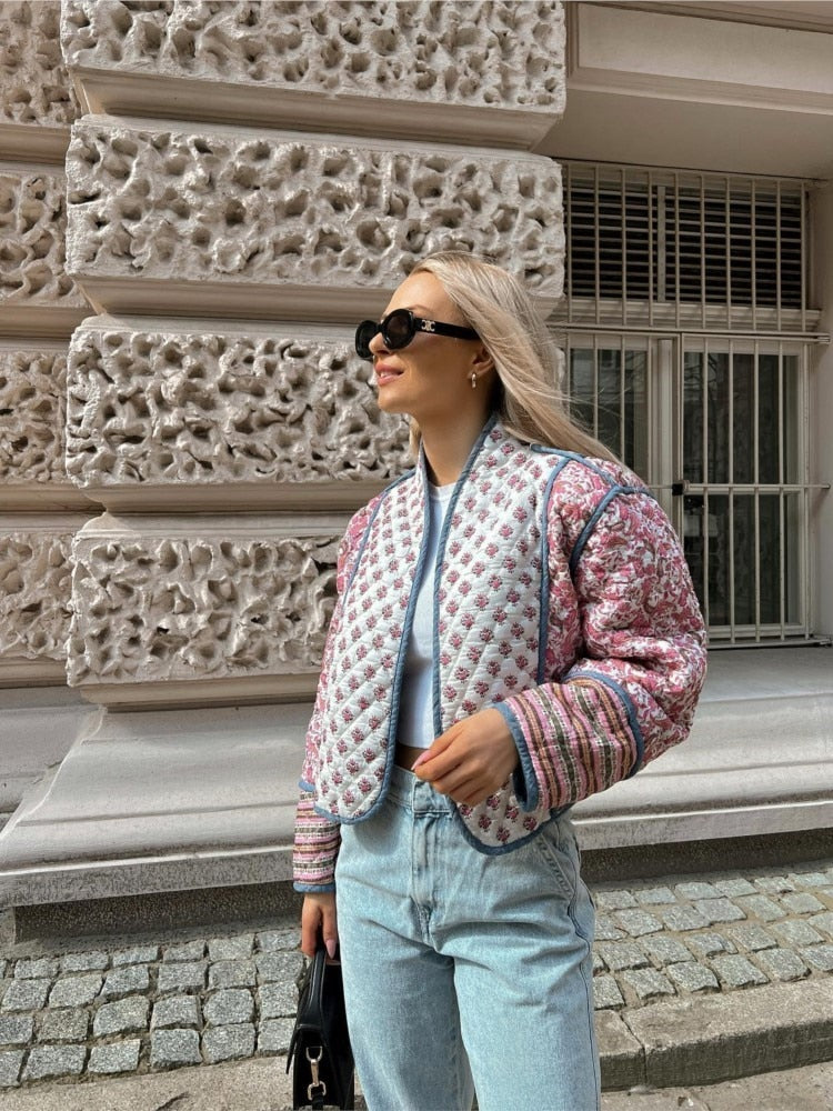 Charlot - Reversible jacket with print