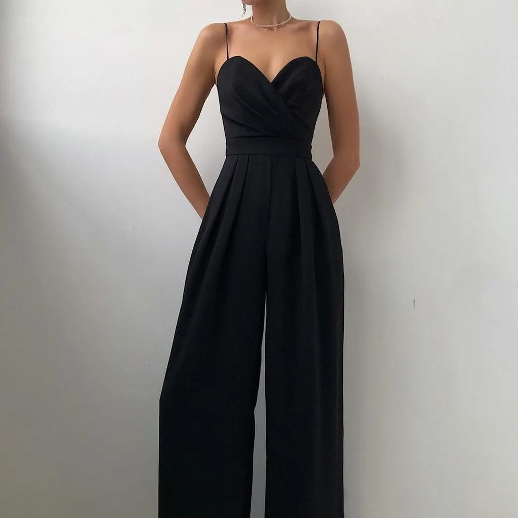 Marleen - Elegant jumpsuit with spaghetti straps