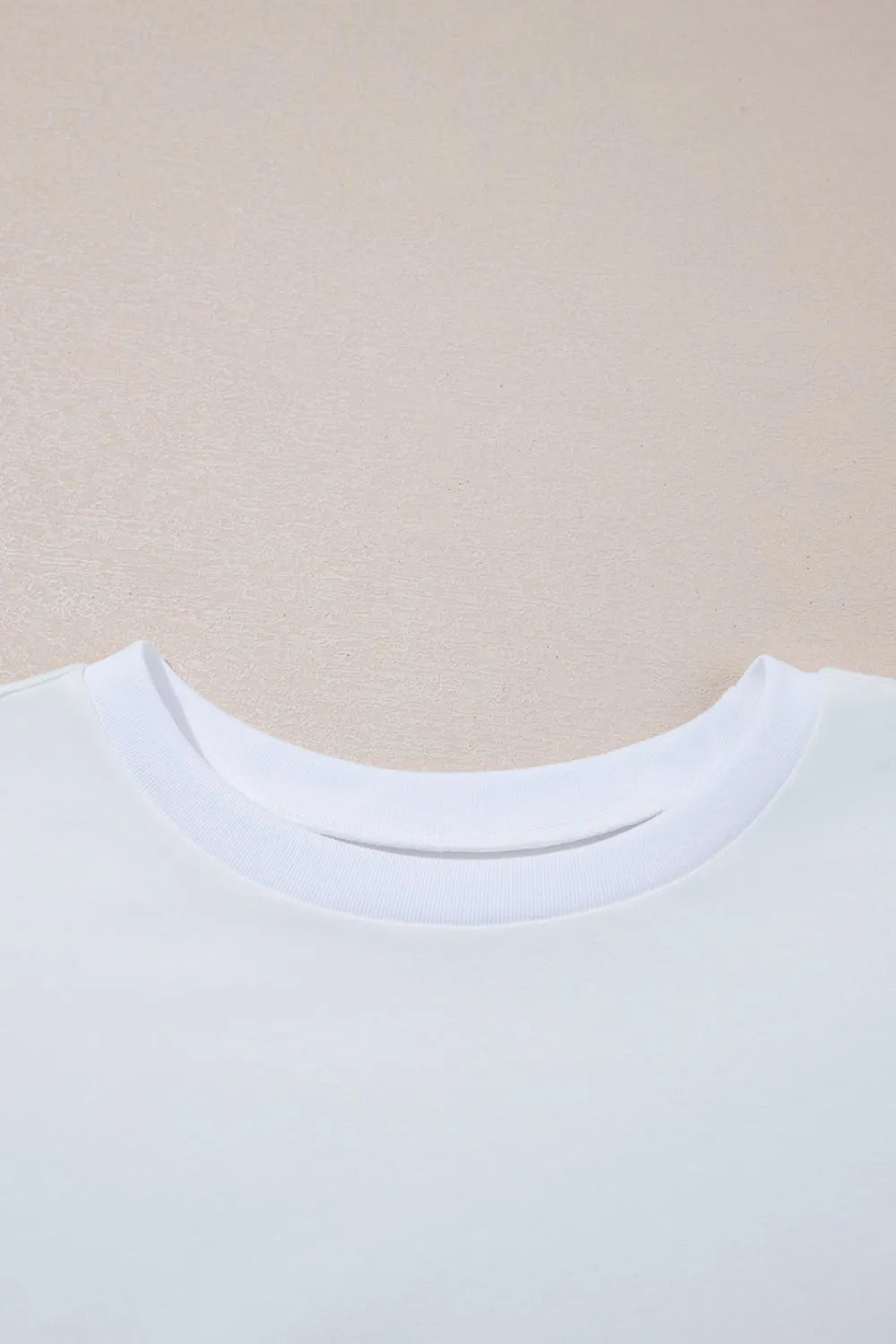 T-Shirt Oversized Top Everyday Casual Hi Low Hem Boho
