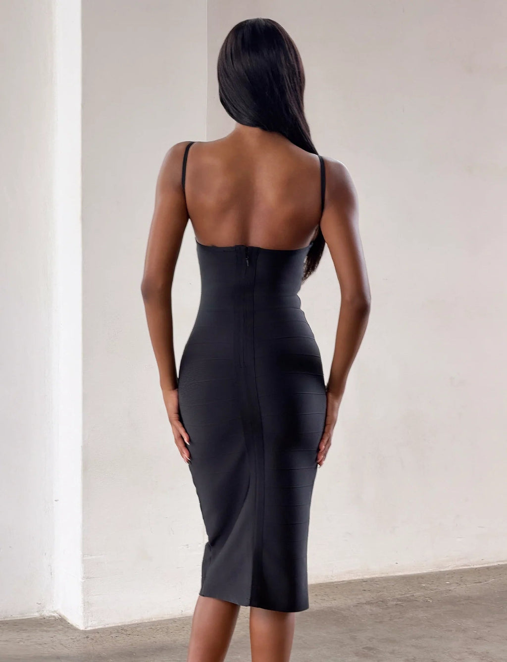 Anijah Midi Bandage Dress