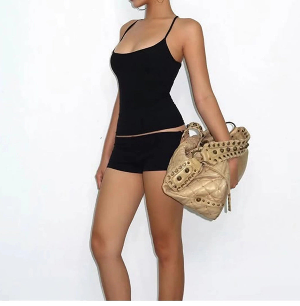 Backless U-Neck Camisole Top