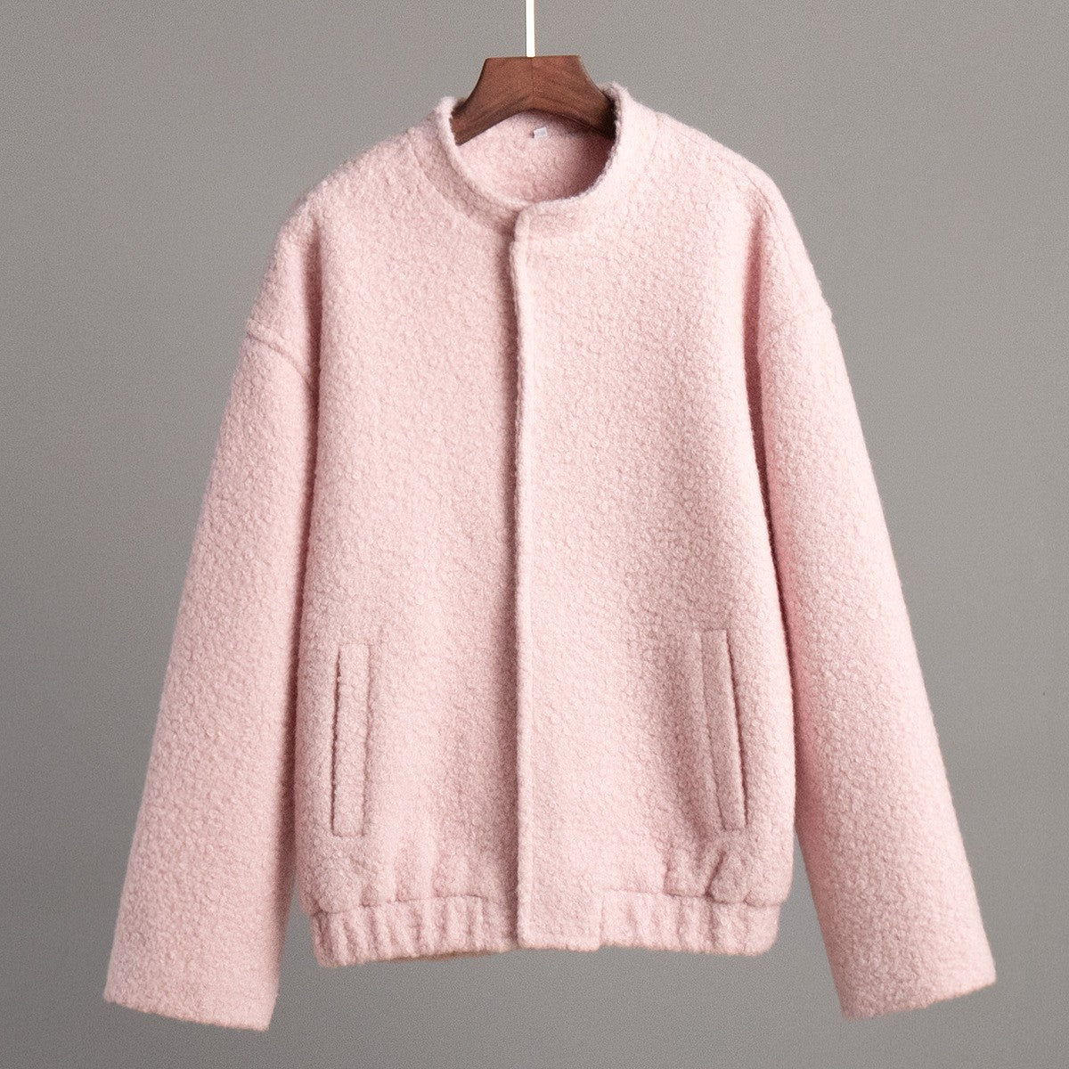 Ellisyn Pink Faux Fur Jacket