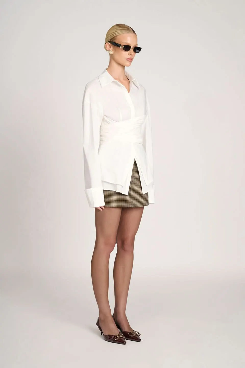 Liora Sinched Blouse