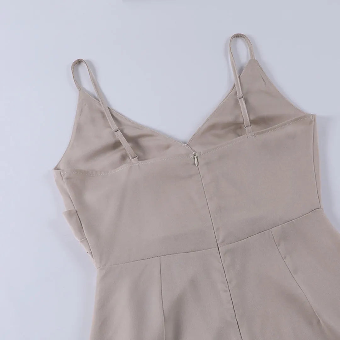 Talitha - Luxe maxi dress with V-neck