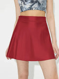 Mini Skirt Ruched Zipper Party Going Out Holiday Cozy