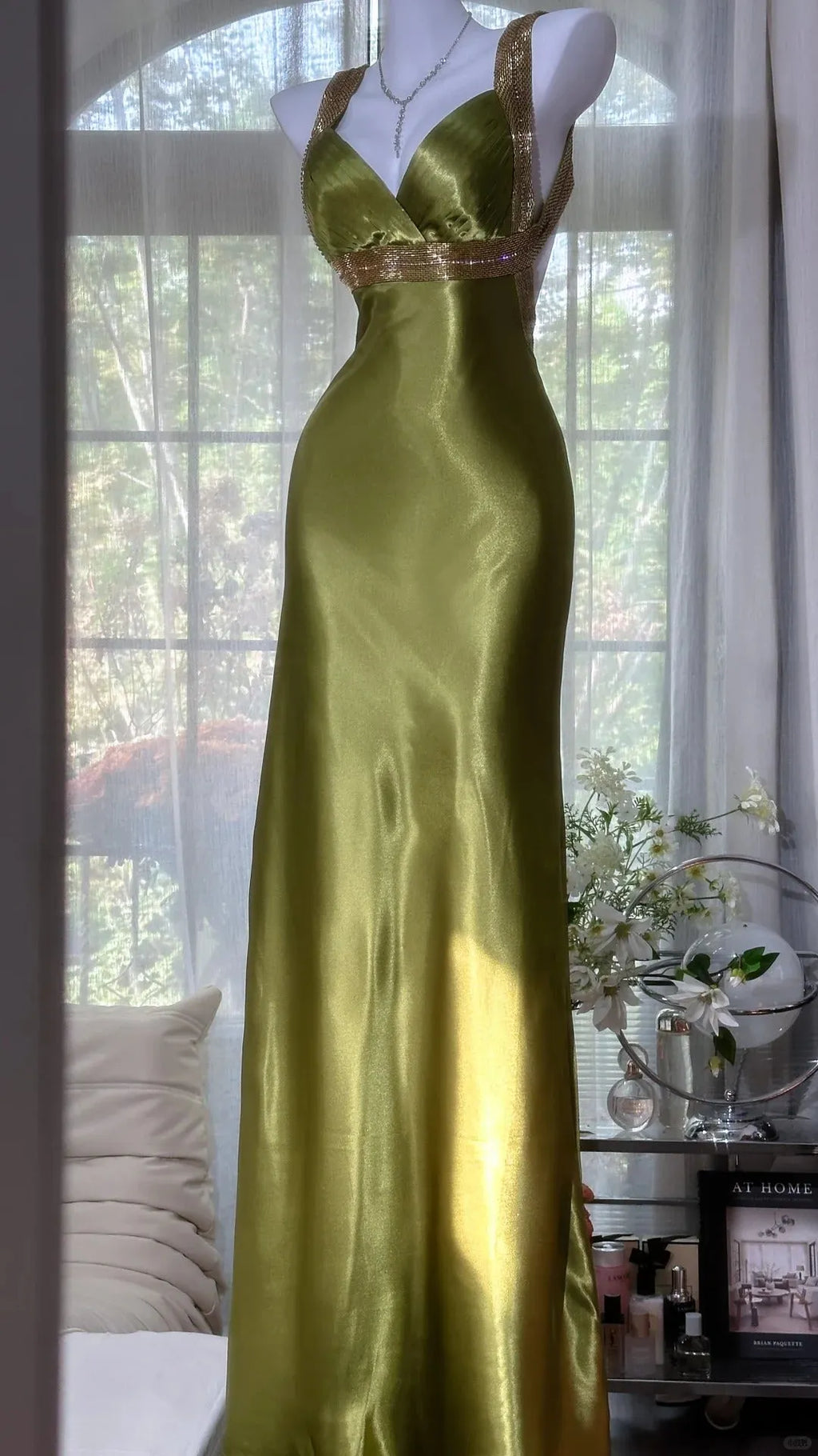 Lilah Dark Maxi Dress