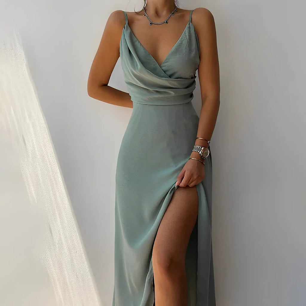Zara - Elegant Midi Dress - for Women | Modern Style