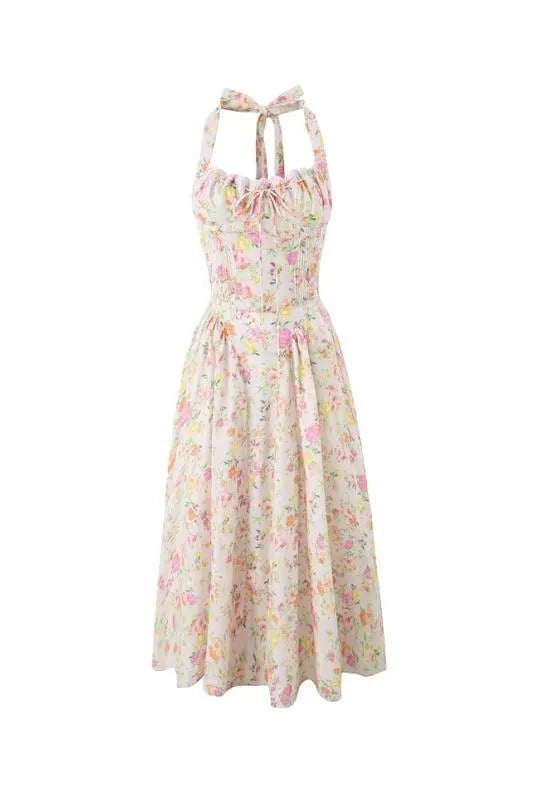 Quinn Halter Midi Dress