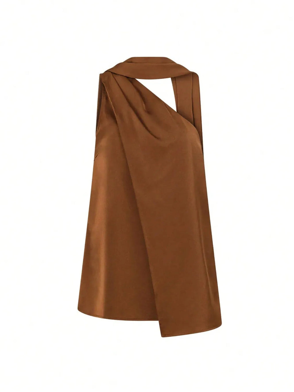 Two-Piece Elegant Casual One-Shoulder Top & Wide Leg Pants