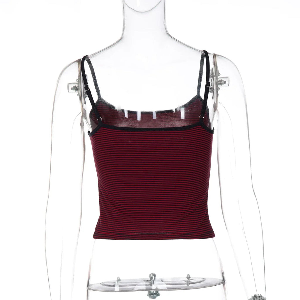 Dayami Striped Slim Fit Camisole