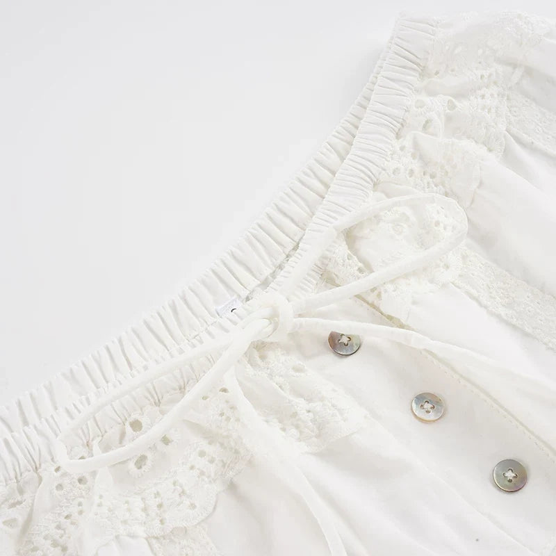 Carmen Lace Eyelet Bubble Shorts