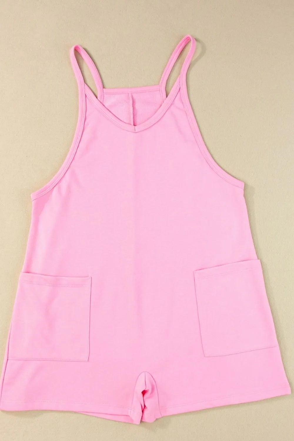 One-Piece Romper Summer Casual V-Neck Sleeveless