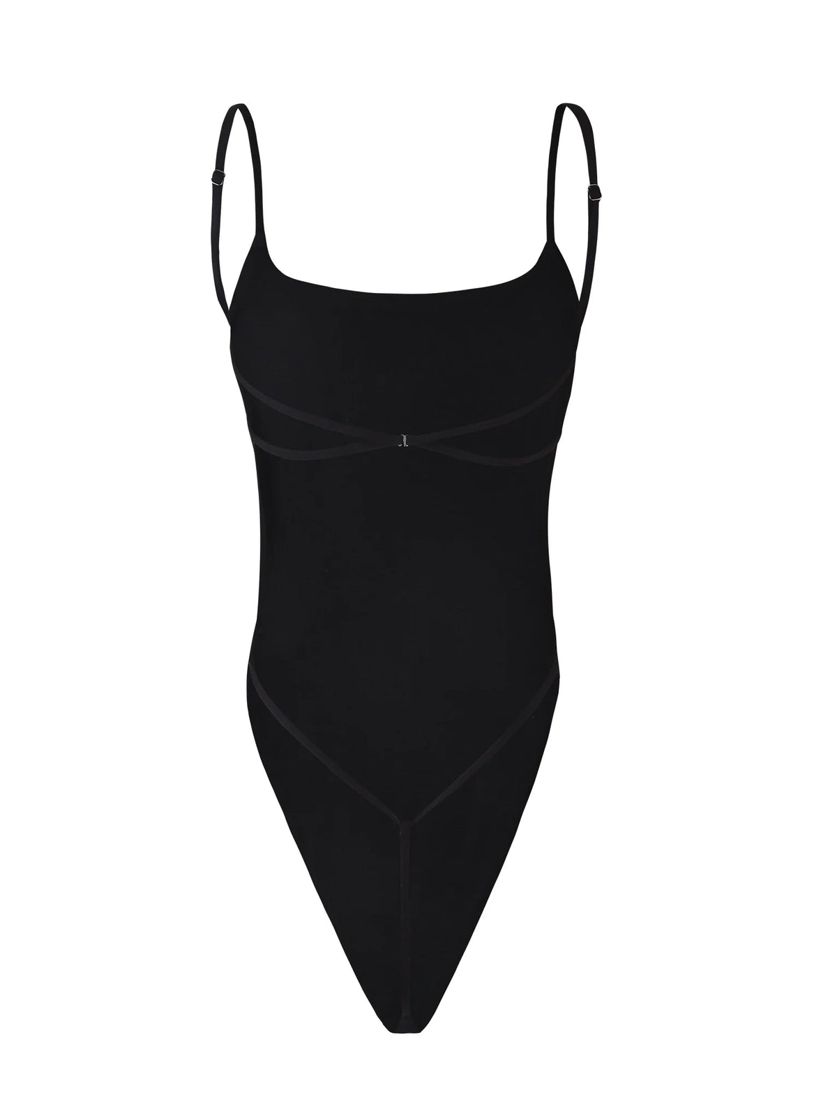 Fabiola Figure-Hugging Scooped Bodysuit