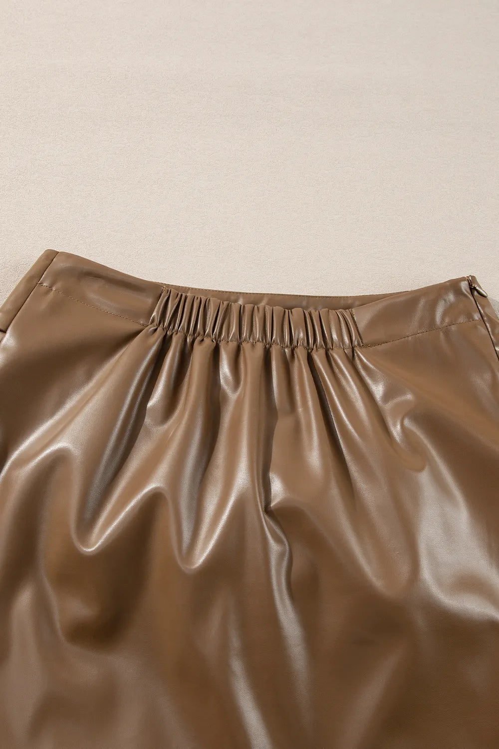 Mini Skirt Bowknot Elastic Waist Party Elegant Casual