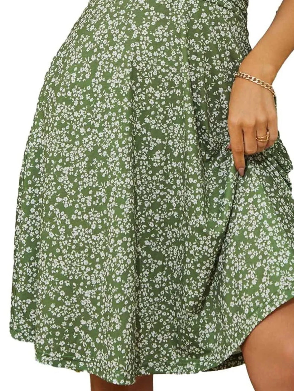 Printed Halter Neck Dress for Women