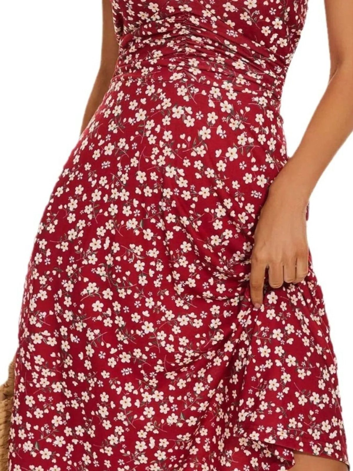 Printed Halter Neck Dress for Women