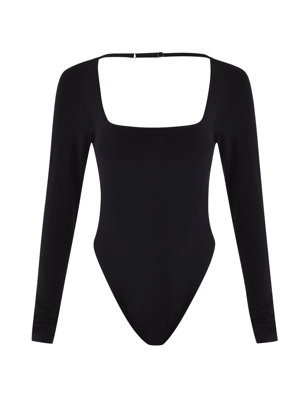 Oaklynn Backless Long Sleeve Bodysuit