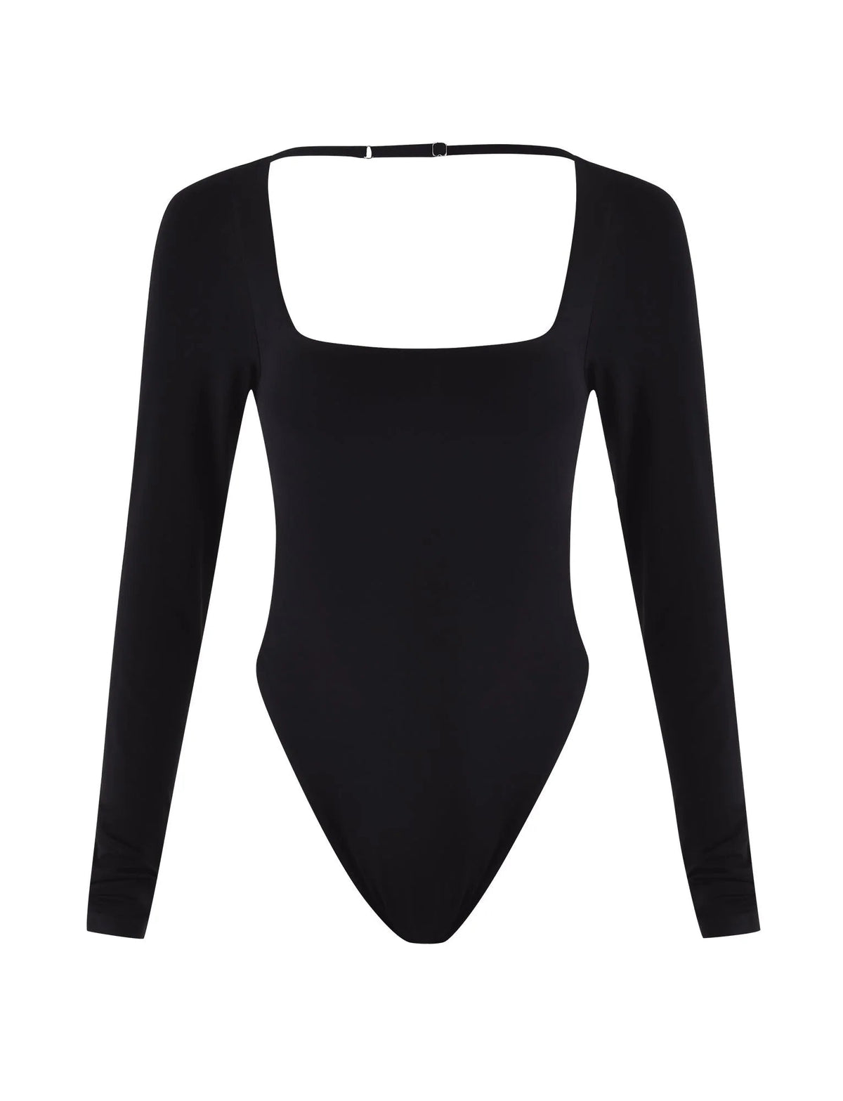 Oaklynn Backless Long Sleeve Bodysuit