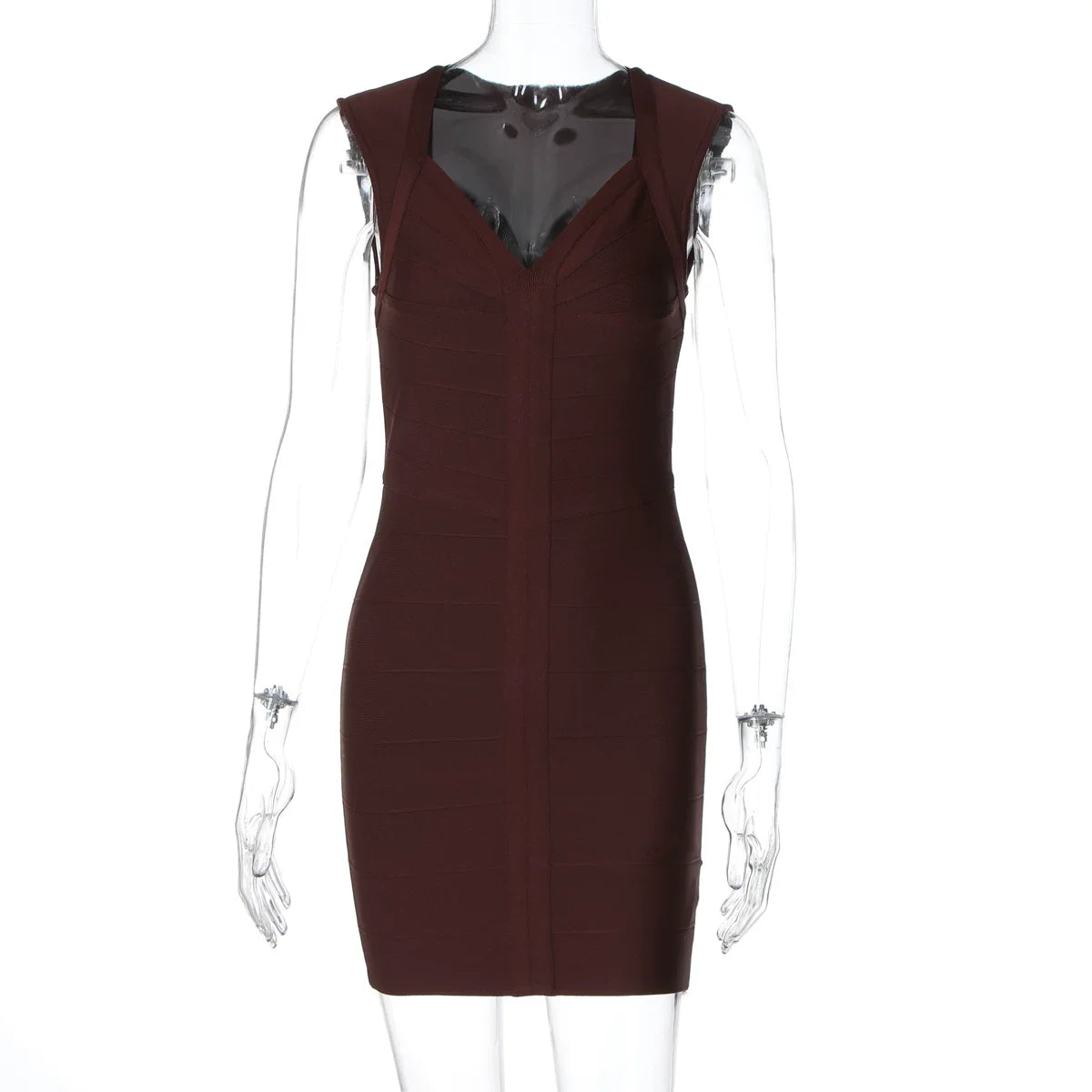 Nayah V-Neck Bandage Mini Dress
