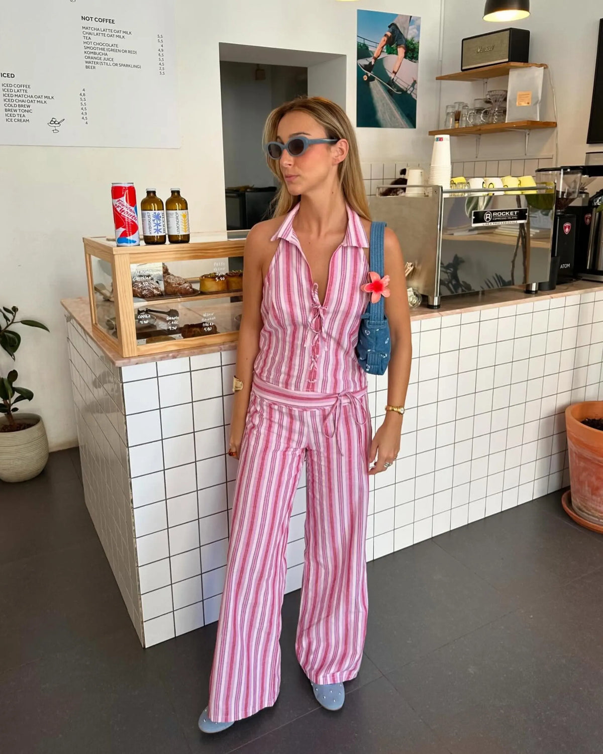 Olivia Striped Set