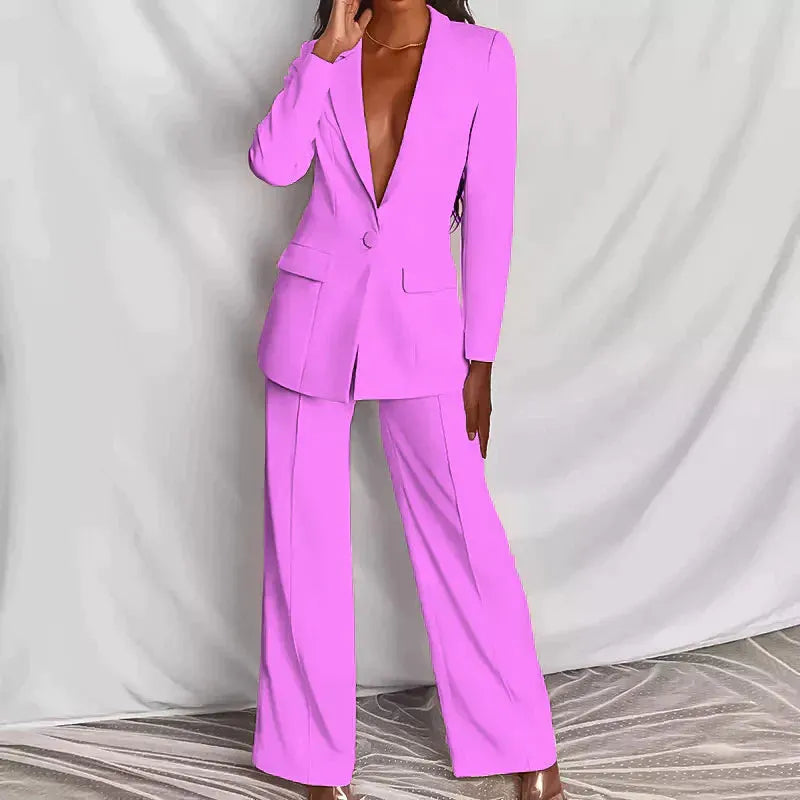 Fenna - Elegant suit with blazer and trousers