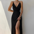 Talitha - Luxe maxi dress with V-neck