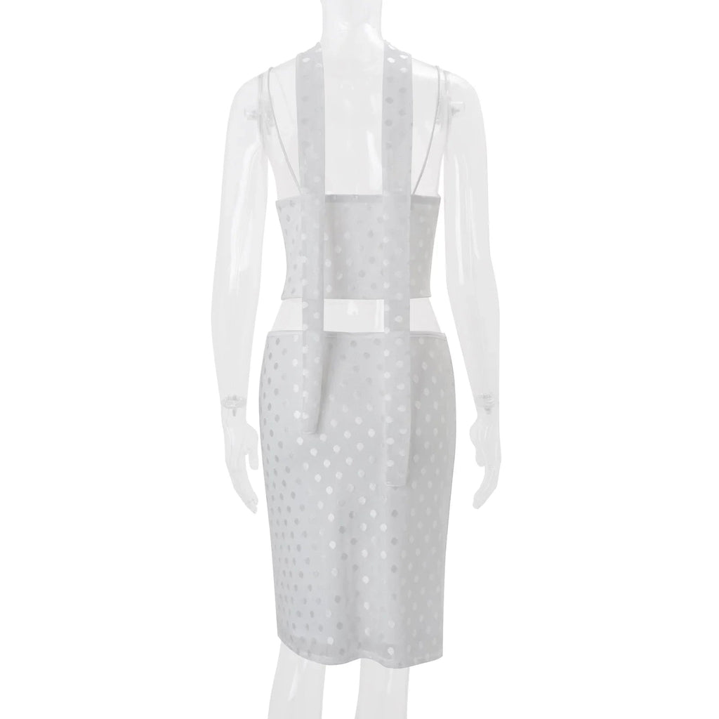 Lowen Polka Dot Midi Set